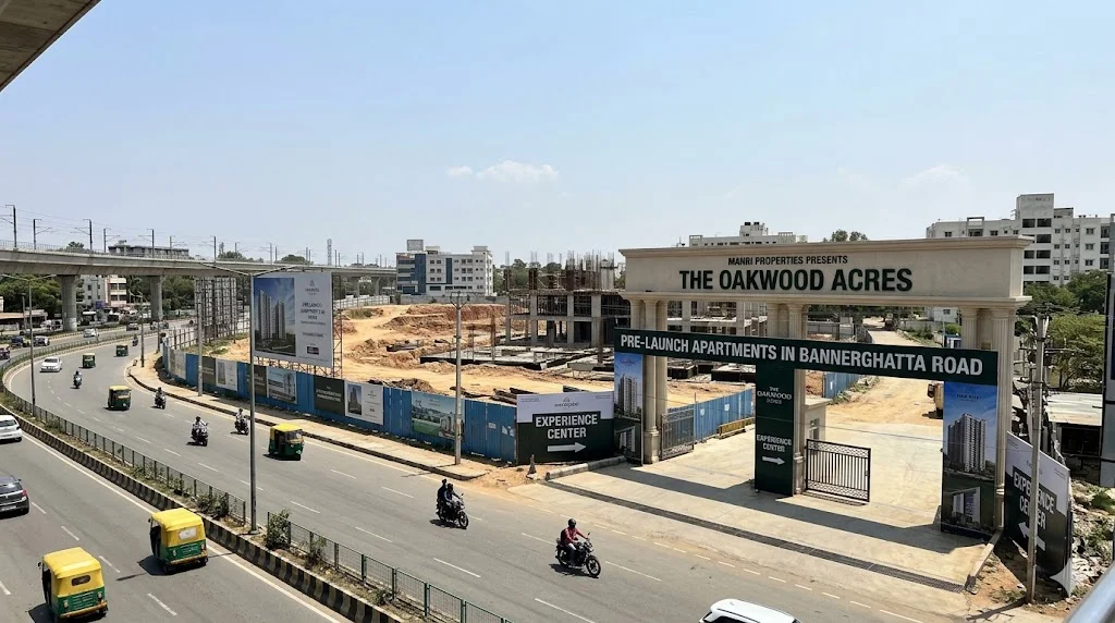 Premium pre-launch apartments at Godrej Bannerghatta Road showcasing modern architecture and integrated green spaces.